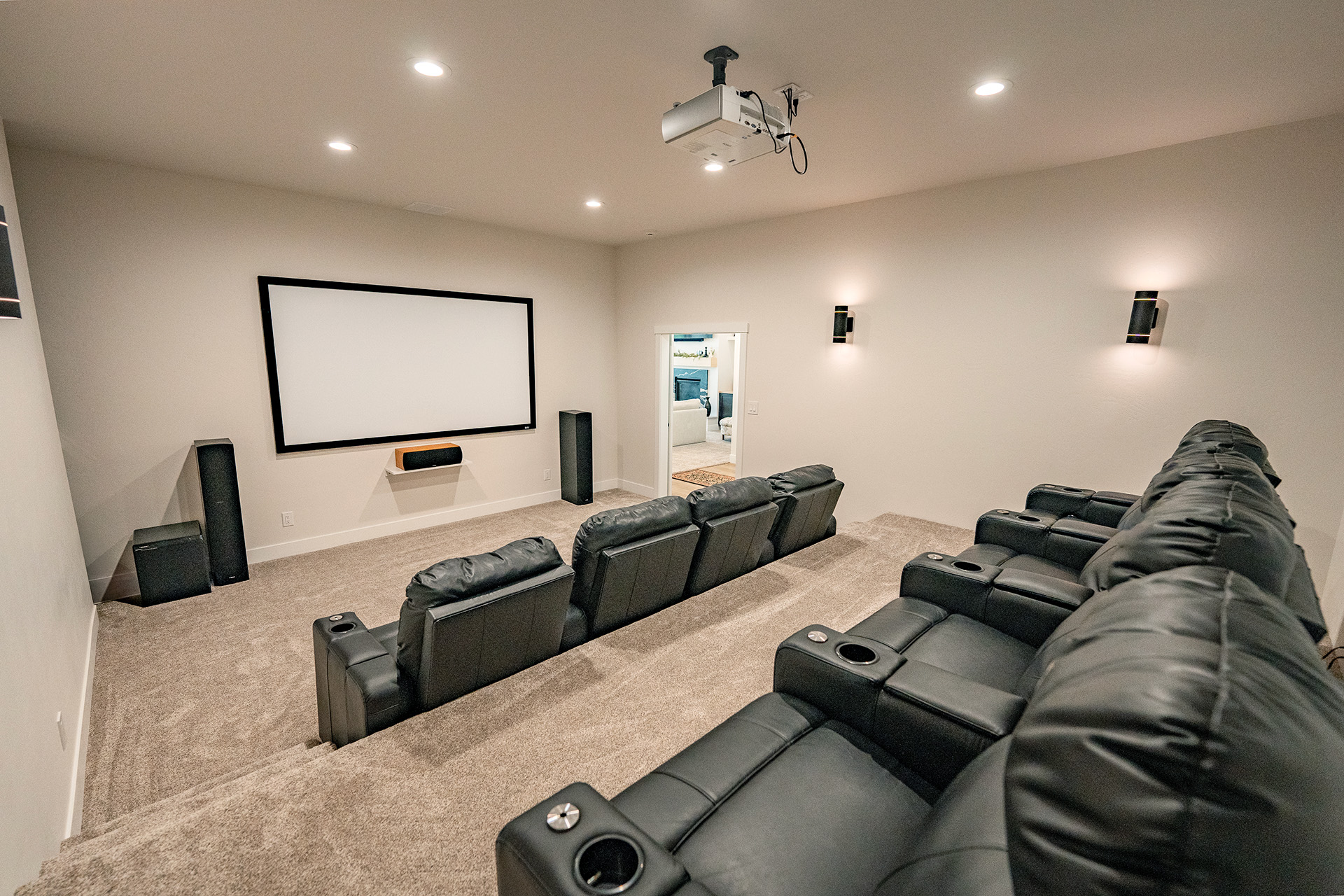 dedicated theatre room